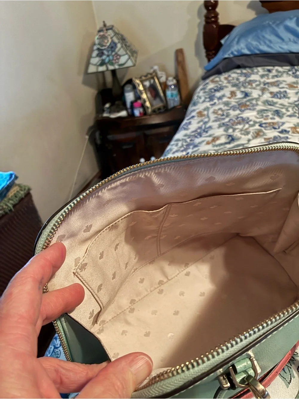 kate spade Mint Dome Satchel Crossbody